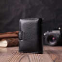 Надійна візитниця з натуральної шкіри ST Leather 22469 Чорний thumbnail 10