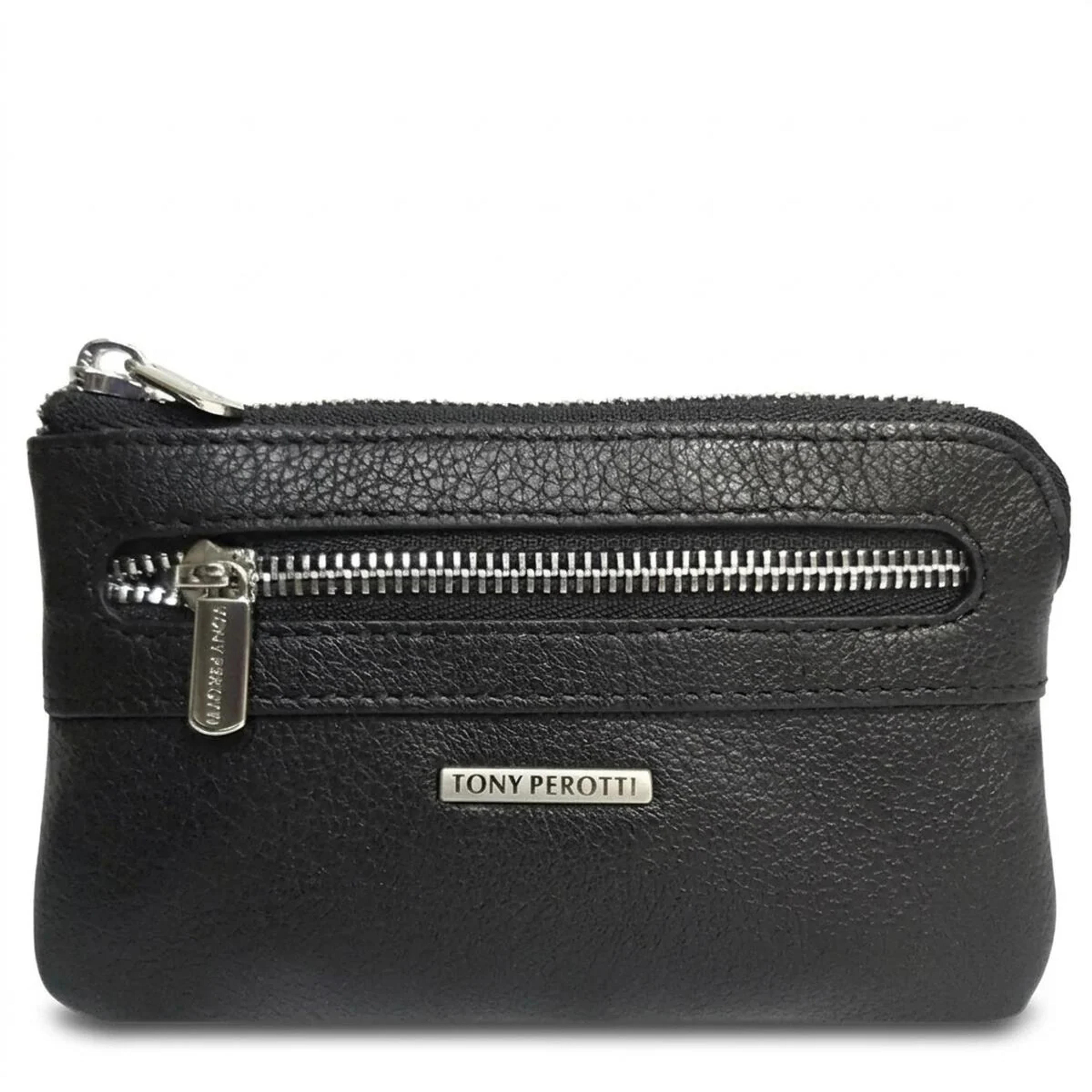 Ключница Tony Perotti New Contatto из натуральной кожи 359L nero (90418) Черная
