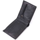 Компактное мужское портмоне из натуральной кожи ST Leather 22486 Черный thumbnail 9