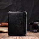 Відмінний жіночий гаманець з натуральної шкіри ST Leather 22449 Чорний thumbnail 12