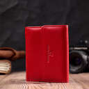 Женский яркий кошелек с монетницей из натуральной кожи ST Leather 19493 Красный thumbnail 12