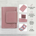 Отменное женское портмоне Grande Pelle 11575 Розовый thumbnail 3