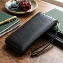 Женский кожаный клатч для карт купюр и документов ST Leather 19292 Черный thumbnail 3