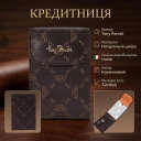 Кредитниця Tony Perotti Luxury 1703 (90331) Коричнева thumbnail 3