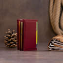 Візитниця-книжка ST Leather 19218 Бордова thumbnail 16