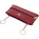 Містка ключниця з натуральної шкіри ST Leather 22508 Бордовий thumbnail 5