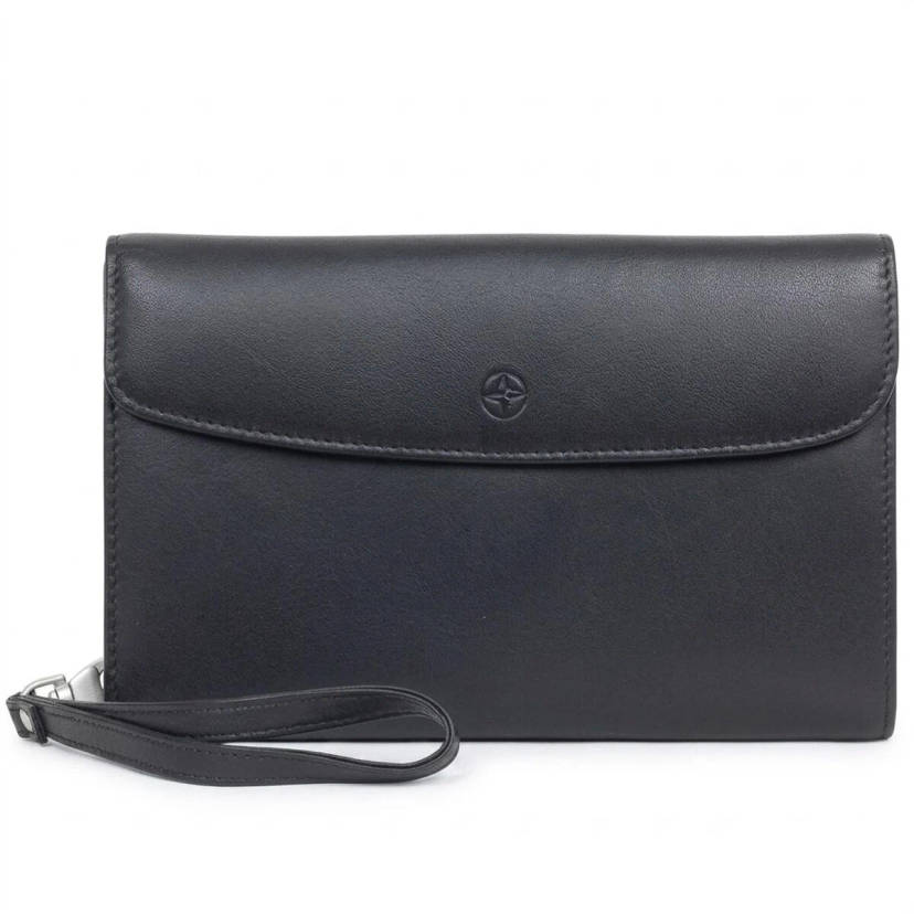 Унісекс портмоне-клатч Tony Perotti Cortina 5073 nero (90200) Чорне
