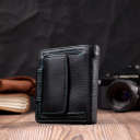 Шкіряний стильний гаманець з монетницею зовні ST Leather 19454 Чорний thumbnail 14