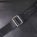 Мужская сумка через плечо из мягкой натуральной кожи Tony Perotti 20845_1 (9207-24 nero) Черный thumbnail 12