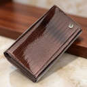 Кошелек женский ST Leather 18431 (S9001A) лакированная кожа Коричневый thumbnail 1