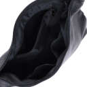 Жіноча сумка на плече з натуральної шкіри флотар Shvigel 22827 Чорна thumbnail 11