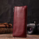 Містка ключниця з натуральної шкіри ST Leather 22508 Бордовий thumbnail 9