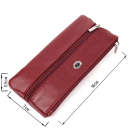 Містка ключниця з натуральної шкіри ST Leather 22508 Бордовий thumbnail 3