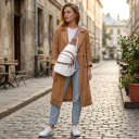 Стильна сумка жіноча з однією лямкою через плече з екошкіри Vintage 22757 Білий thumbnail 2