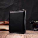 Відмінний жіночий гаманець з натуральної шкіри ST Leather 22449 Чорний thumbnail 13