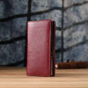Модный женский кошелек на магнитах из натуральной кожи ST Leather 23113 Бордовый thumbnail 11