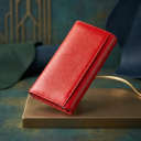 Жіночий місткий гаманець ST Leather 18875 Червоний thumbnail 4