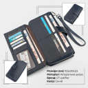 Чоловічий гаманець ST Leather 18454 (ST128) шкіряний Синій thumbnail 2
