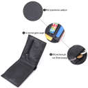 Компактное мужское портмоне из натуральной кожи ST Leather 22486 Черный thumbnail 8