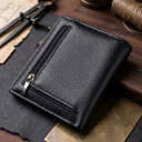 Універсальна модель гаманця з натуральної шкіри ST Leather 19474 Чорний thumbnail 4