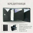 Кредитниця Tony Perotti з натуральної шкіри Nevada 3811 nero (90506) Чорна thumbnail 3