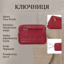 Ключница Tony Perotti натуральная кожа Cortina 5069 rosso (90295) Красная thumbnail 3