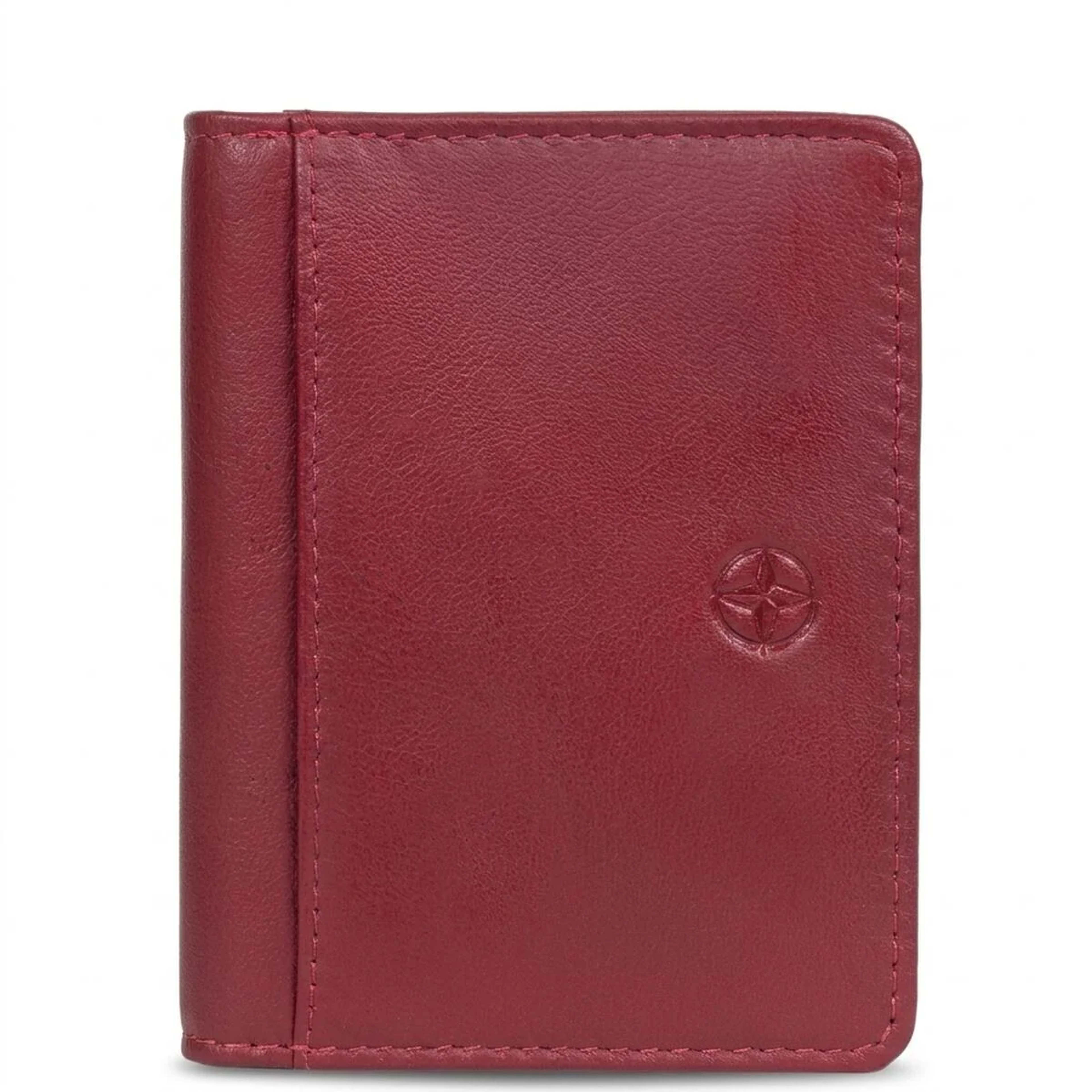 Кредитниця Tony Perotti натуральна шкіра Cortina 5046 rosso (90300) Червона