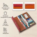 Кошелек женский ST Leather 18406 (SB42-2) многофункциональный Красный thumbnail 2