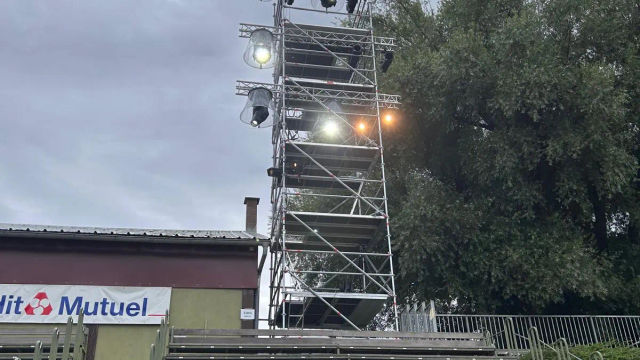 Alternative Perspektive der Beleuchtungstechnik am Turm