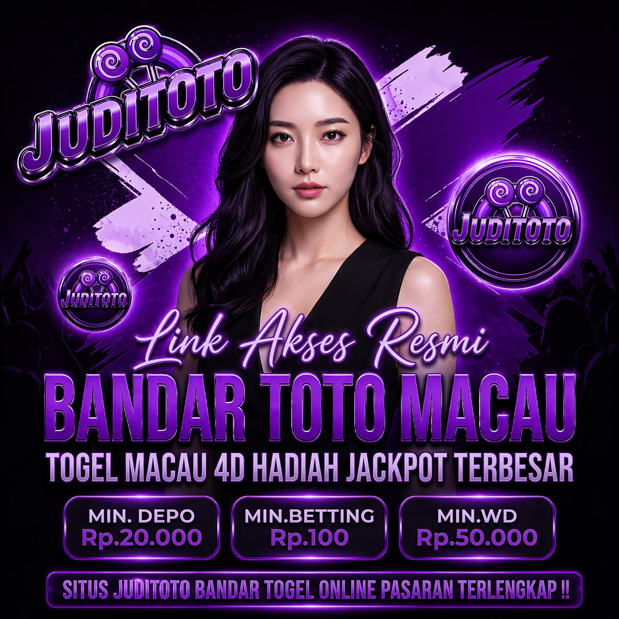 JUDITOTO | Bandar Judi Toto Macau 4D Situs Slot Gacor Anti Kalah Bonus 100% Di Depan
