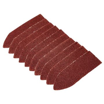 Ten 80 Grit Hook and Loop Finger Sander Sheets