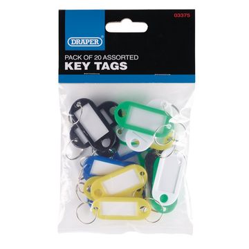 Assorted Key Tags (Pack of 20)