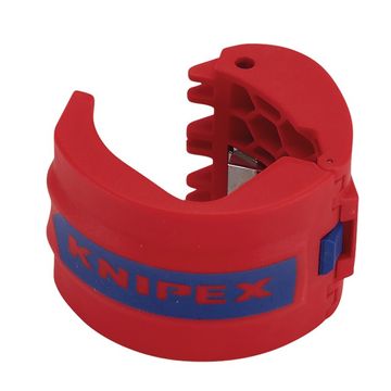 Knipex 90 22 10 BK BiX® Cutters for Plastic Pipes and Sealing Sleeves, 72mm