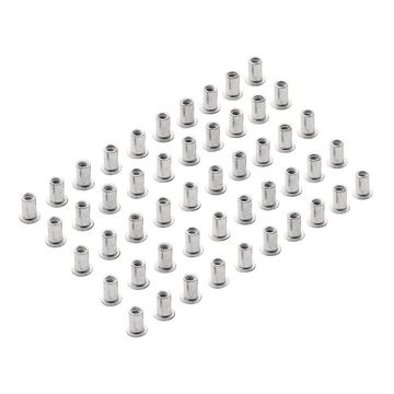 Zinc Plated Threaded Insert Rivet Nuts, M12 x 1.75 (Pack of 50)