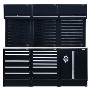 BUNKER® Modular Storage Combo with Stainless Steel Worktop (14 Piece)
