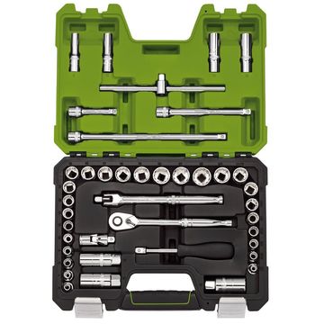 Draper Expert Combined MM/AF Socket Set, 3/8