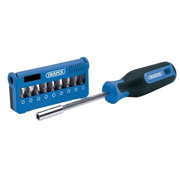 Screwdriver and Bit Set (19 Piece)