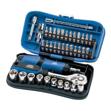 Draper Expert Socket and Bit Set, 1/4