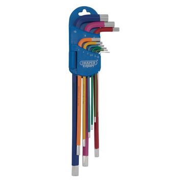 XL COLOUR HEX KEY SET 9PC