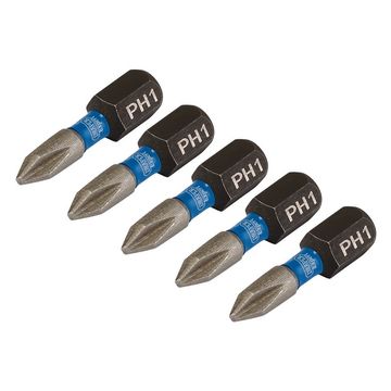 PH1X25MM IMPACT S/D BIT 5PK