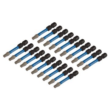 Draper Expert TX-STAR Impact Screwdriver Bits, T25 x 50mm, 1/4