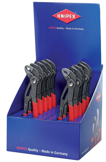 Knipex Countertop Display of 10 x 250mm Cobra