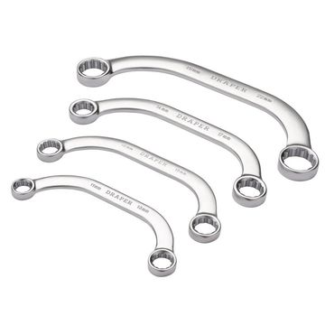 Half Moon (Obstruction) Ring Spanner Set (4 Piece)