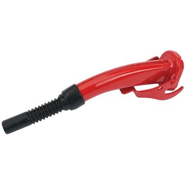 Red Steel Spout for 5/10/20L Fuel Cans
