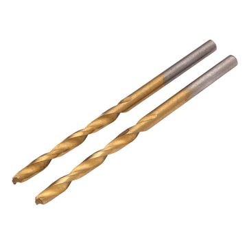 HSS Titanium Nitride Coated Drill Bit, 3.2mm (Pack of 2)