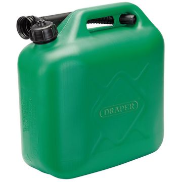 Plastic Fuel Can, 10L, Green