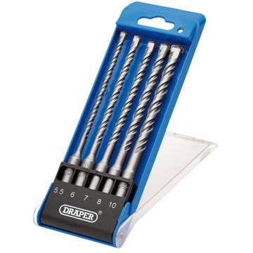 SDS Plus Drill Bit Set (5 Piece)