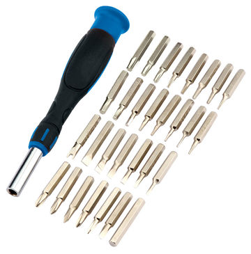 Precision Screwdriver and Bit Set (31 Piece)