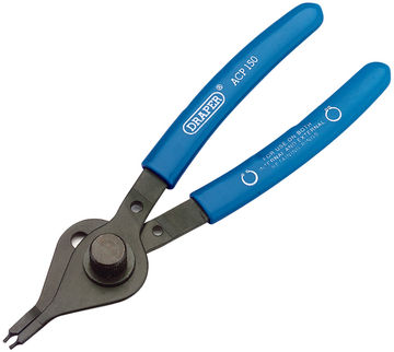 Straight Nose Reversible Circlip Pliers