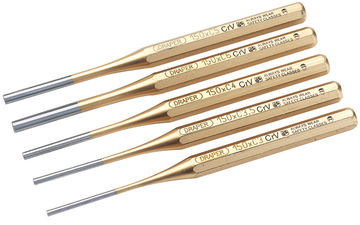 Octagonal Parallel Pin Punch Set (5 Piece)